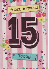 Happy Birthday 15 Today!